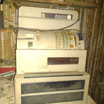 Vintage Electric National Cash Register (MB)