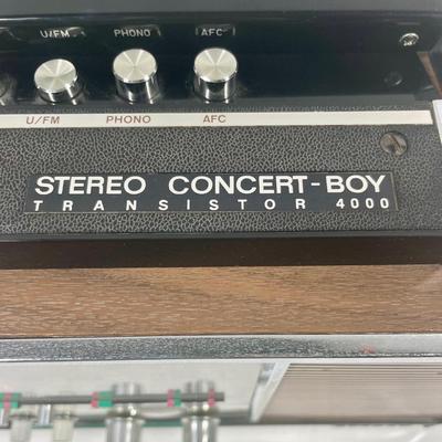 Vintage Grundig Portable Transistor Radio - “Stereo Concert-Boy”
