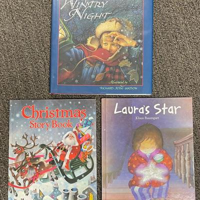 3 Hardback - Christmas Story Book, Laura's Star,