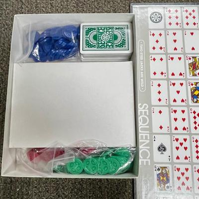 Sequence Board Game Card Game