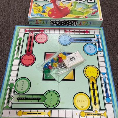 Sorry Vintage Board Game
