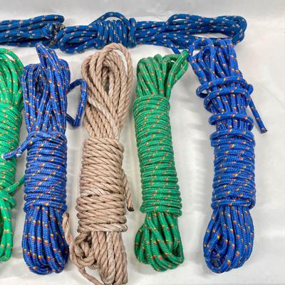 Nylon Braided Rope Lot