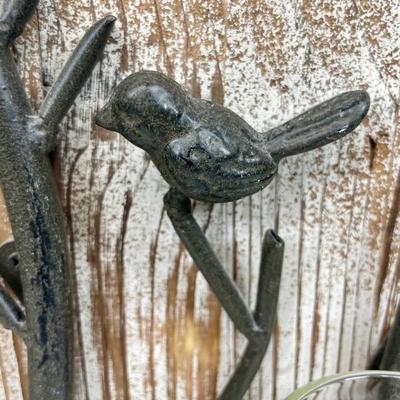 Wall Decor with Votive Candles, Shelf and Coathooks