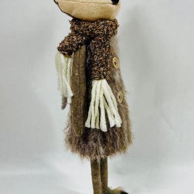 Vintage Fox Doll all dressed up