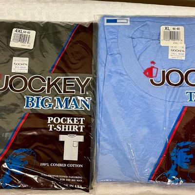 2 new in package Jockey t-shirts
