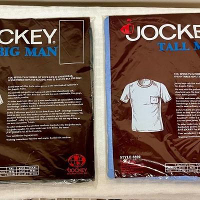 2 new in package Jockey t-shirts
