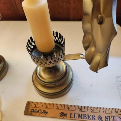 Vintage candle lamps, wall sconces