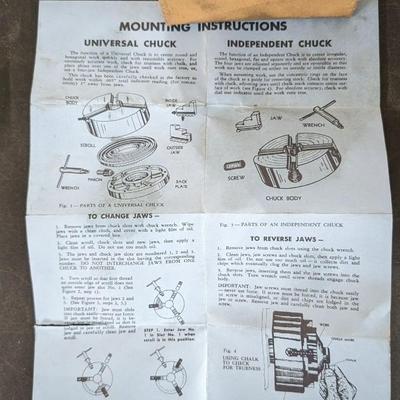 Craftsman 6" Metal Turning Lathe