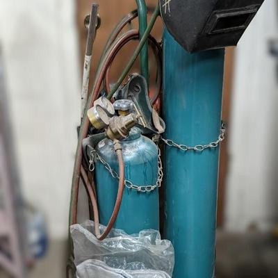 Oxy Acetylene Welding Setup