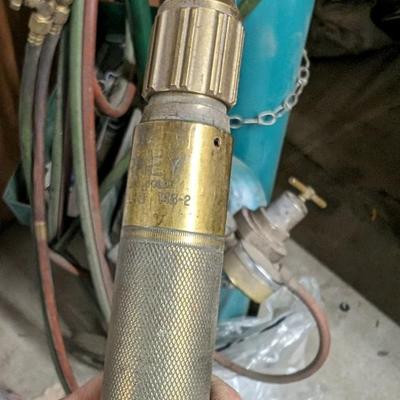 Oxy Acetylene Welding Setup