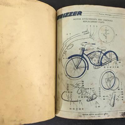 Whizzer Motorbikes 1953 Dealer Catalog