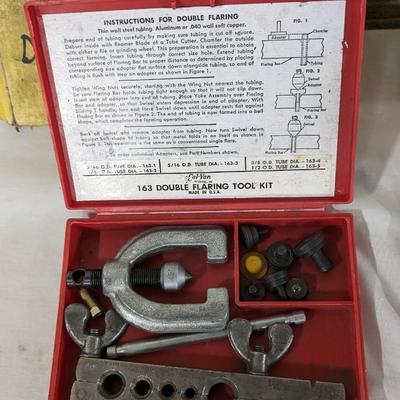 Cal-Van Tools Double Flaring Tool and Bushing Driver Set