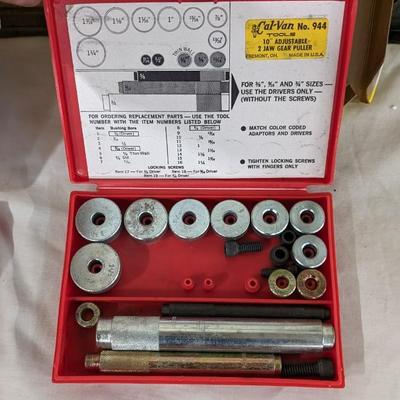 Cal-Van Tools Double Flaring Tool and Bushing Driver Set