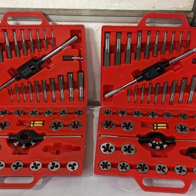 American Threading SAE and Metric Tap and Die Sets