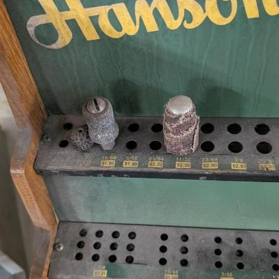 Vintage Hanson's Hardware Store Countertop Display