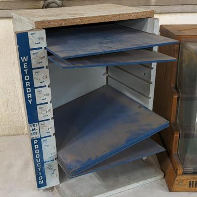 Vintage Hanson's Hardware Store Countertop Display