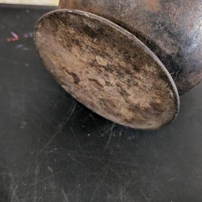 Cast Iron Mortar Pestle with Antique Irons