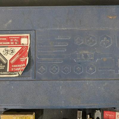 Metric and SAE Tap and Hexagon Threading Set