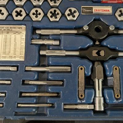 Metric and SAE Tap and Hexagon Threading Set