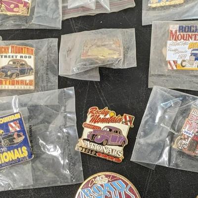 Street Rod Buttons and Enamel Pins