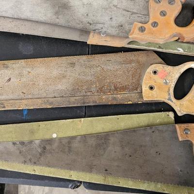 Wood Handle Disston Hand Saws