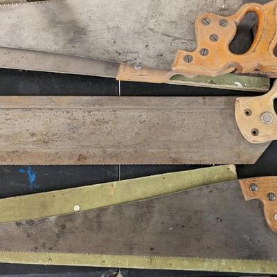 Wood Handle Disston Hand Saws