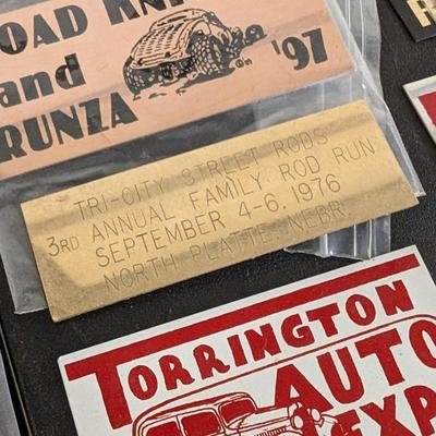 Street Rod Participation Plates and Commemorative Badges