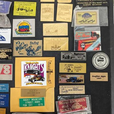 Street Rod Participation Plates and Commemorative Badges