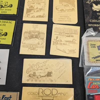 Street Rod Participation Plates and Commemorative Badges