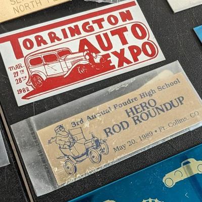 Street Rod Participation Plates and Commemorative Badges