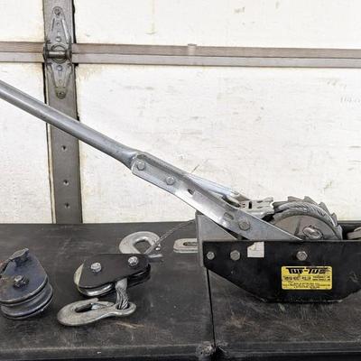 Tuf-Tug Hoist/Puller and McKissick Pulley