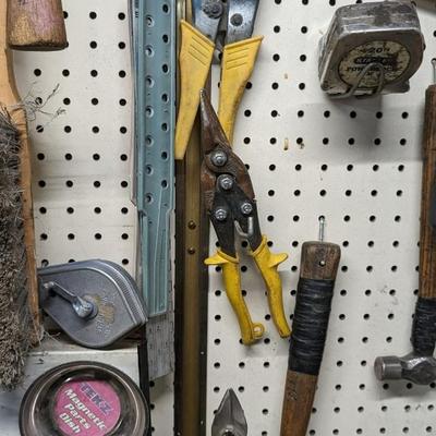 Contents of East Garage Wall