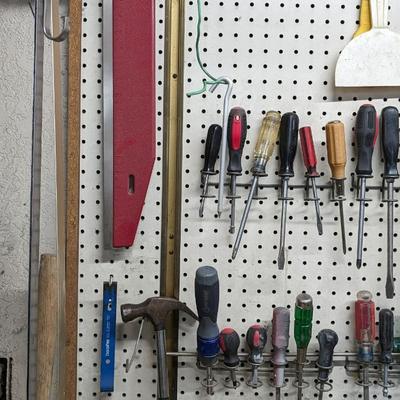 Contents of East Garage Wall