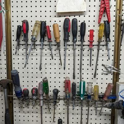 Contents of East Garage Wall