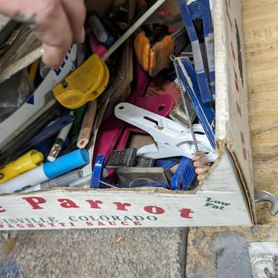 Contents of East Garage Wall