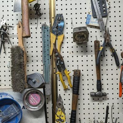 Contents of East Garage Wall
