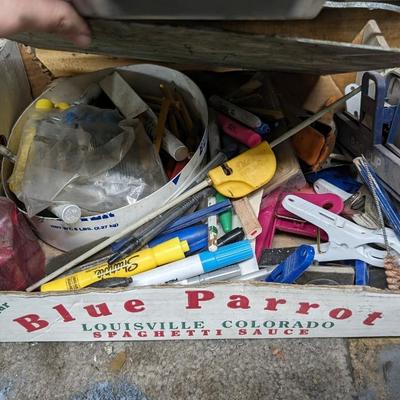 Contents of East Garage Wall