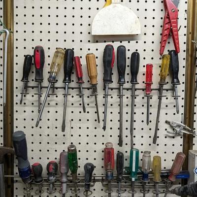 Contents of East Garage Wall