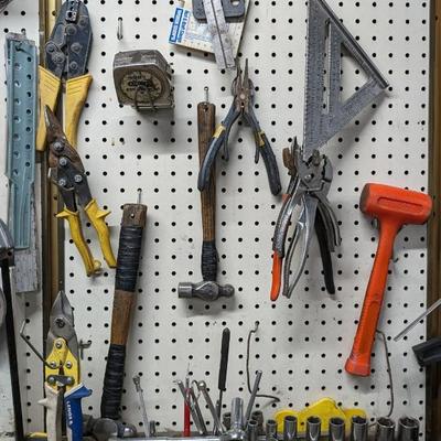 Contents of East Garage Wall
