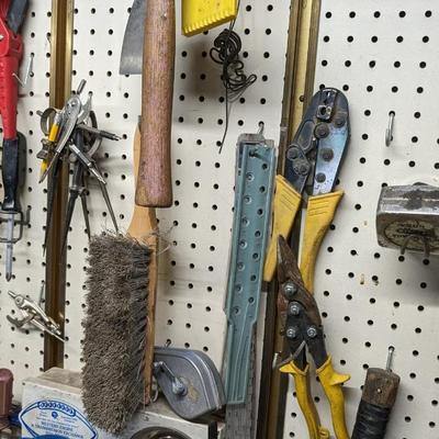 Contents of East Garage Wall