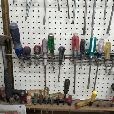 Contents of East Garage Wall