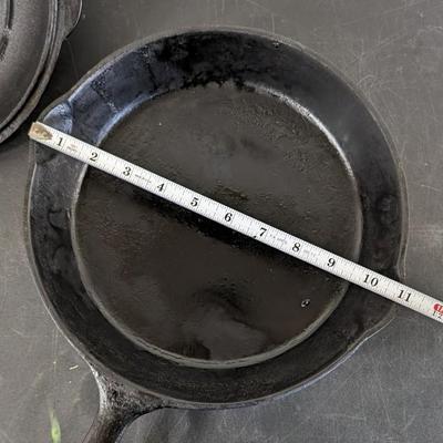 Wagner Ware Sidney O 1058 Lidded Skillet