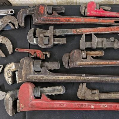 Pipe Wrenches and Channel Locks