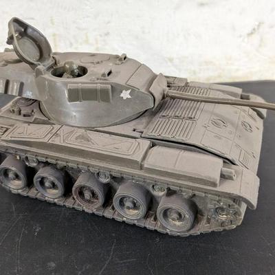 1973 Ideal Army Jeep and Patton Tank