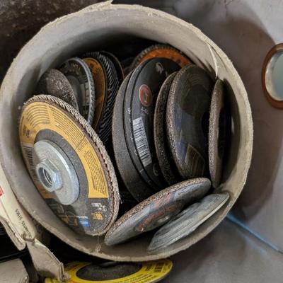 Forney Grinding Shield and Grinding Blades