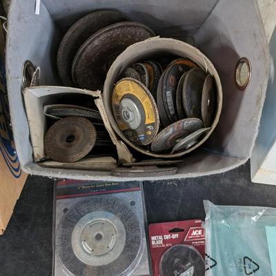 Forney Grinding Shield and Grinding Blades