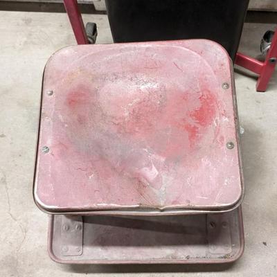 Rolling Shop Stools and Creeper