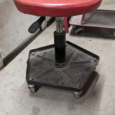 Rolling Shop Stools and Creeper