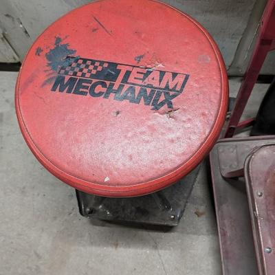 Rolling Shop Stools and Creeper