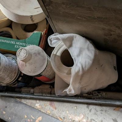 Rolling Cart and Contents